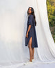 Zipper Tunic - Navy