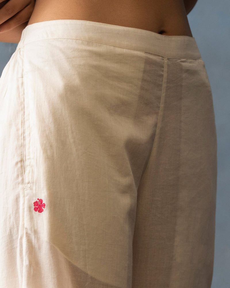 Stitch Pants - Ivory