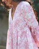 Ruffled Sleeves Top-Pink