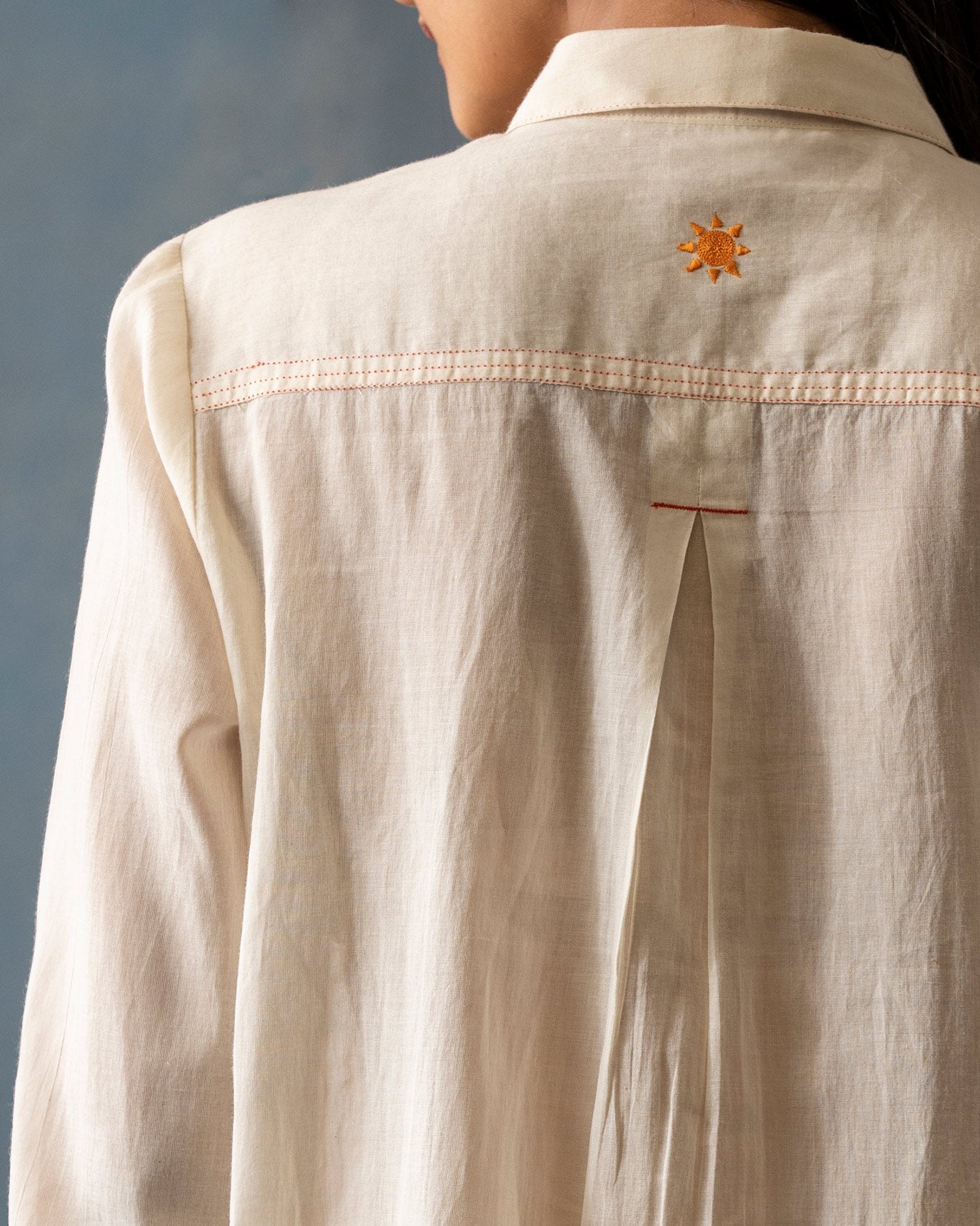 Uneven Hem Top - Ivory