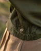 Side Pleat Shirt - Olive