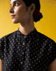 Short Sleeve kurta - Black & Gold
