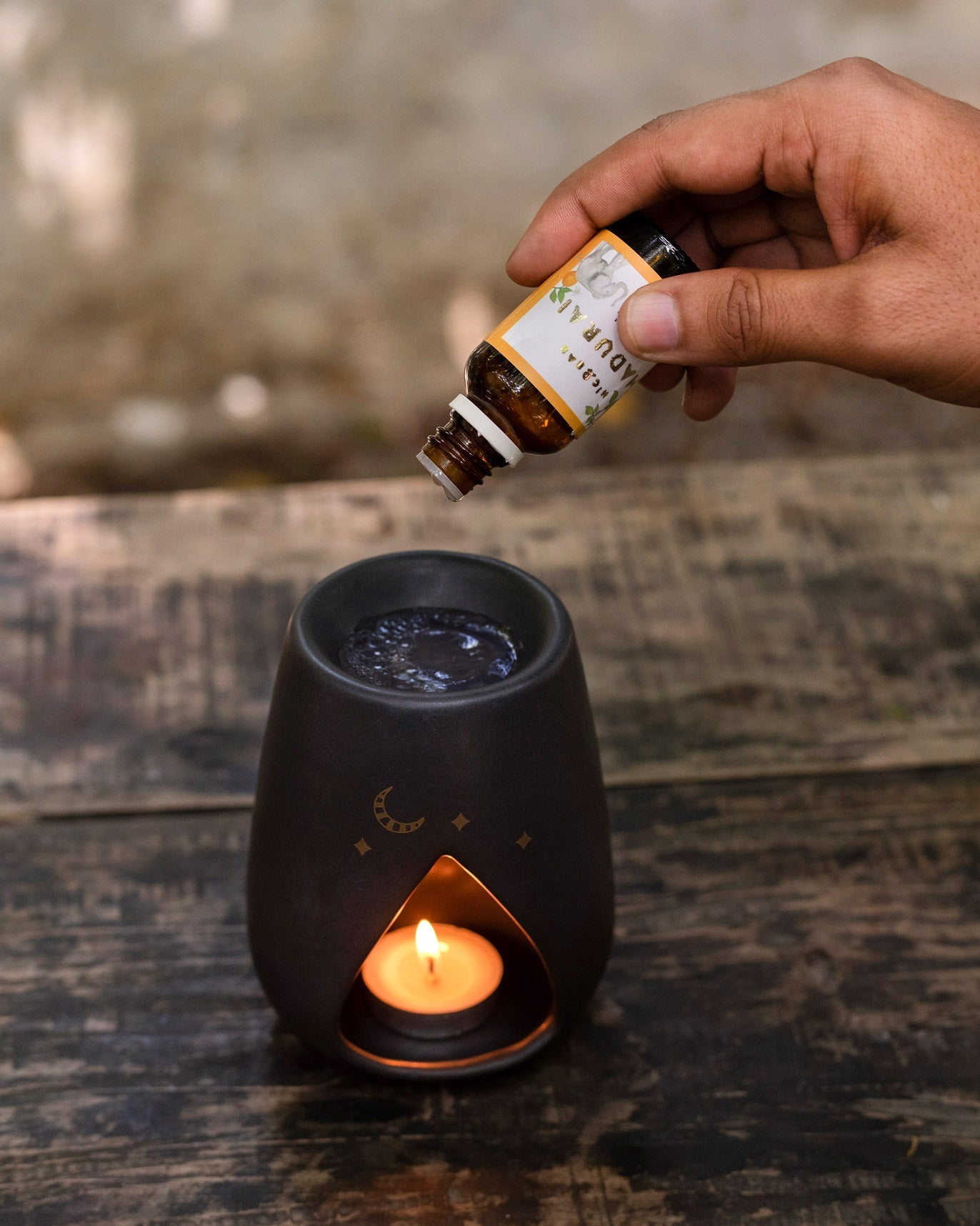 Sher Diffuser + Tea-Light + Vial (Madurai)