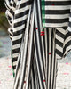 Tipra Sari - Ivory & Black
