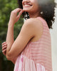 Sleeveless A-line Kurta - Pink