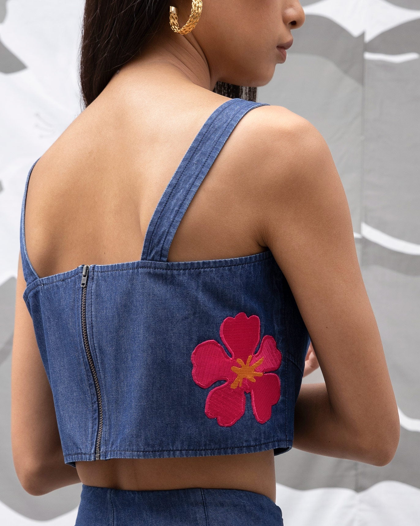 Wonderland Bustier - Blue
