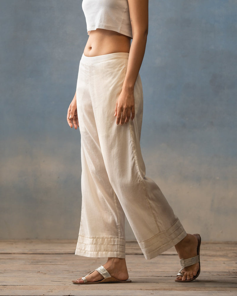 Stitch Pants - Ivory