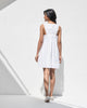 Short Racerback Dress - White