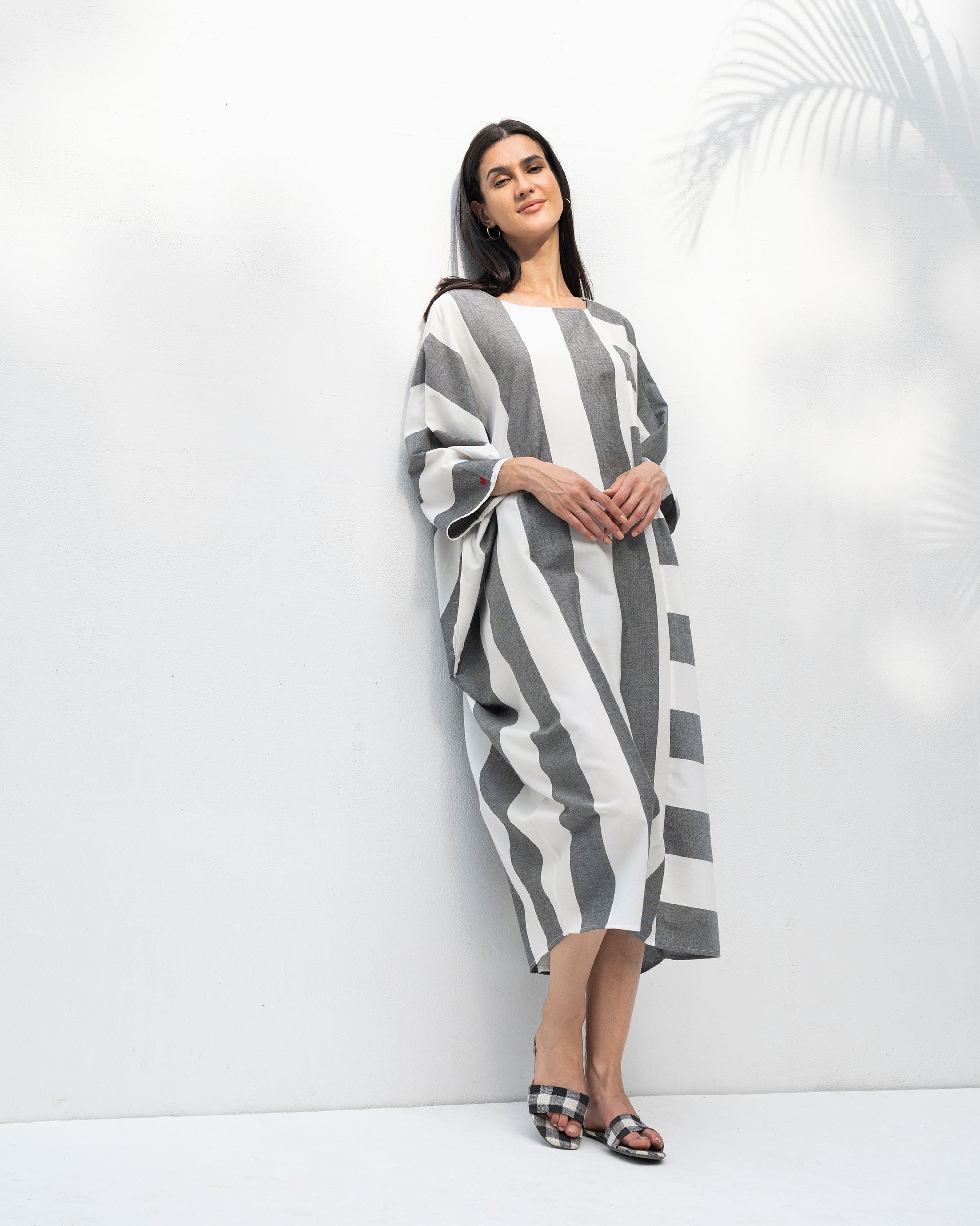 Serene Dress - Black & White