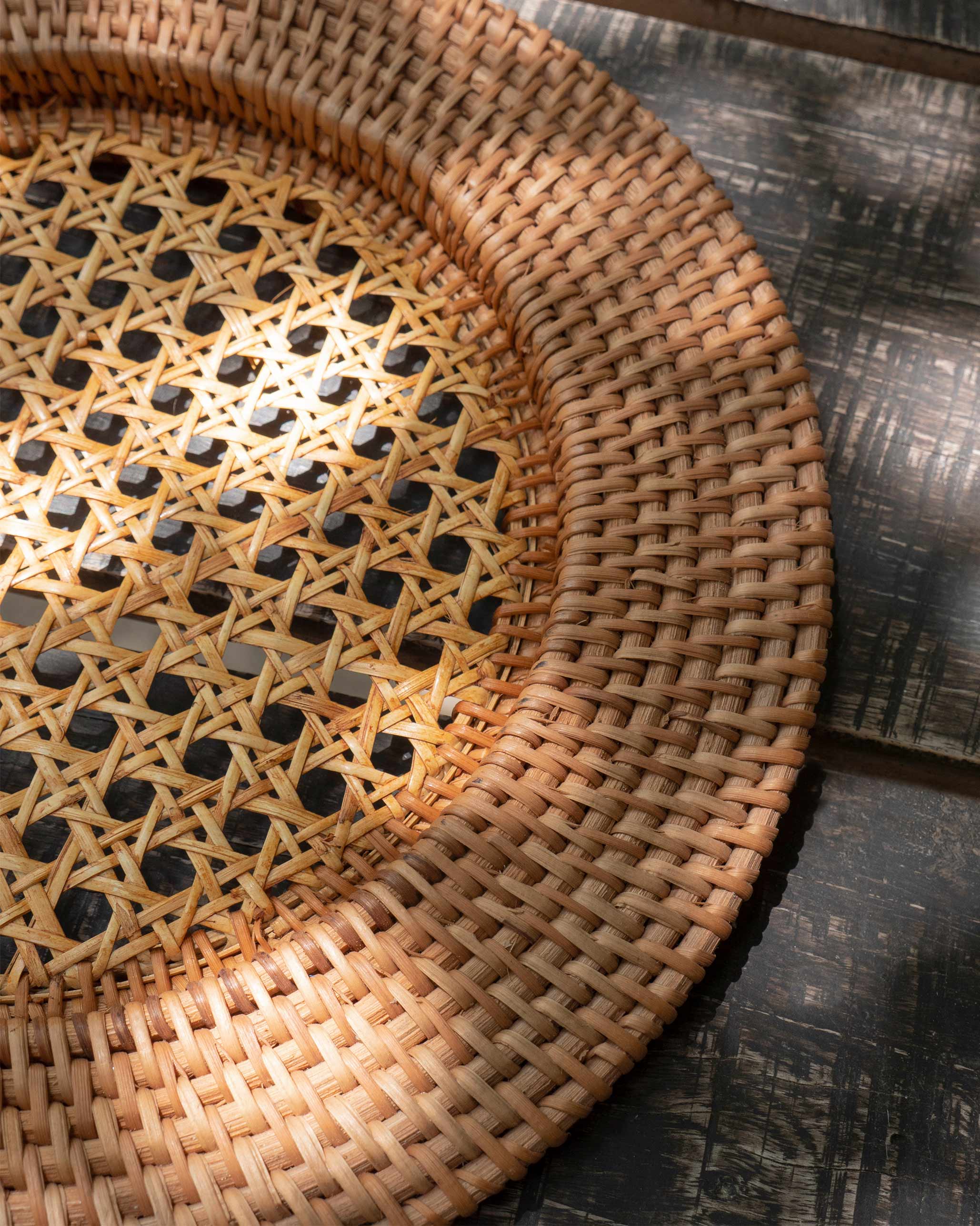 Rattan Chargers (Set of 2)