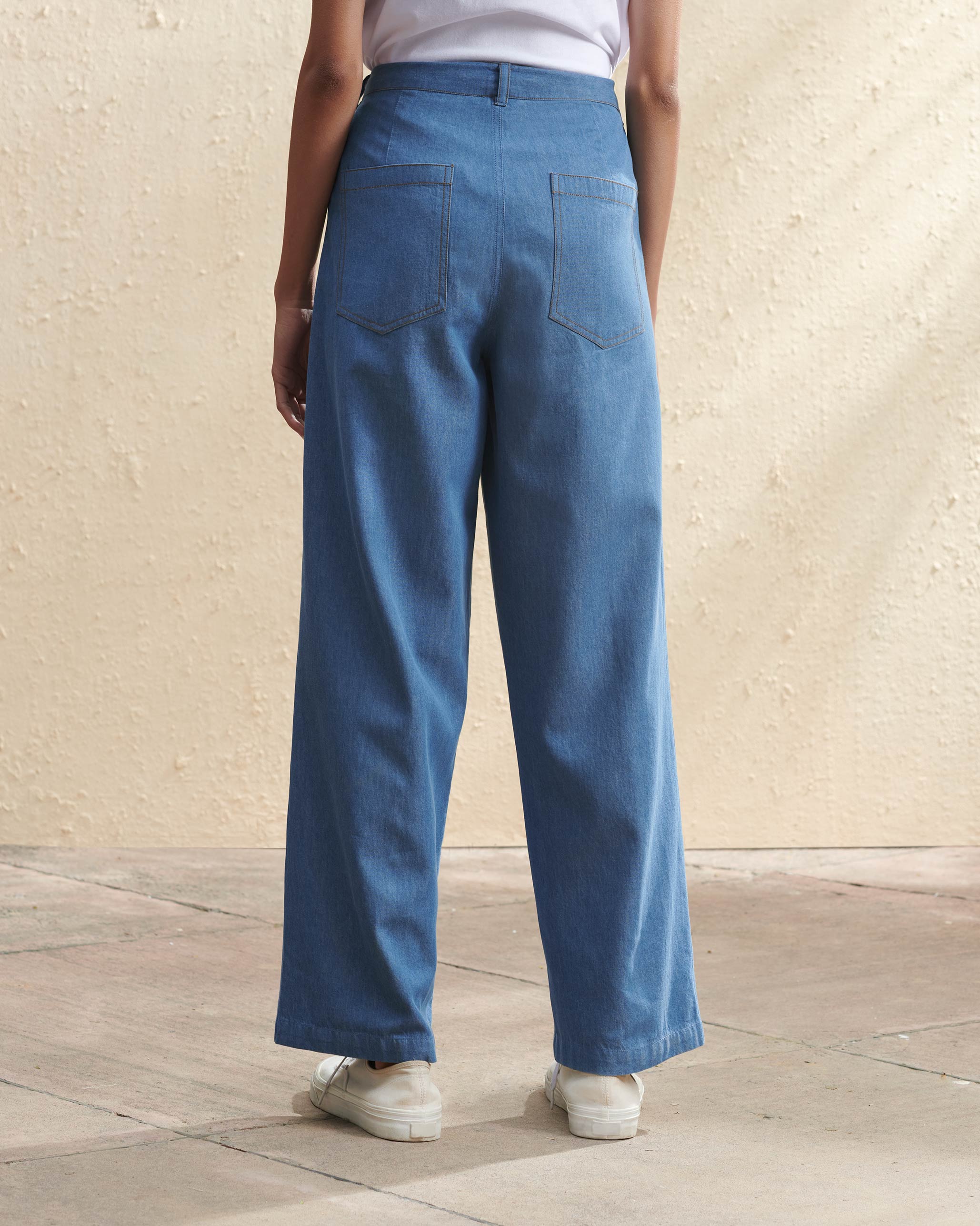 Teesta Trousers - Denim