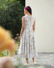Yoroi Dress - Grey & White