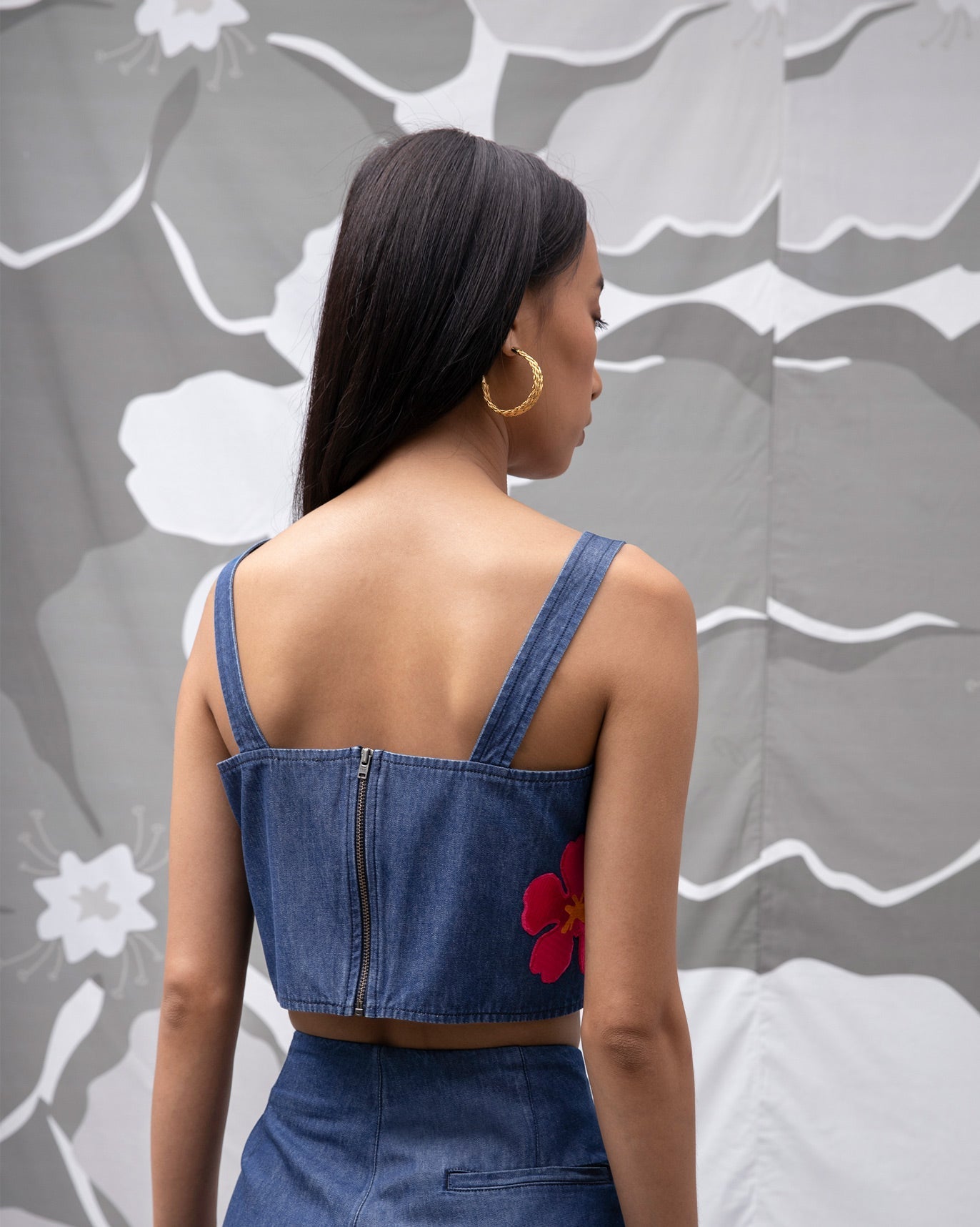 Wonderland Bustier - Blue