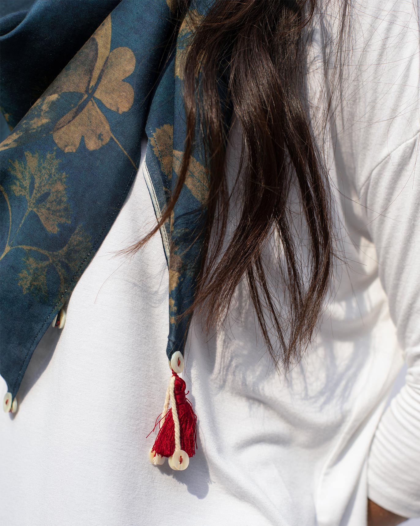 Teesta Scarf - Teal