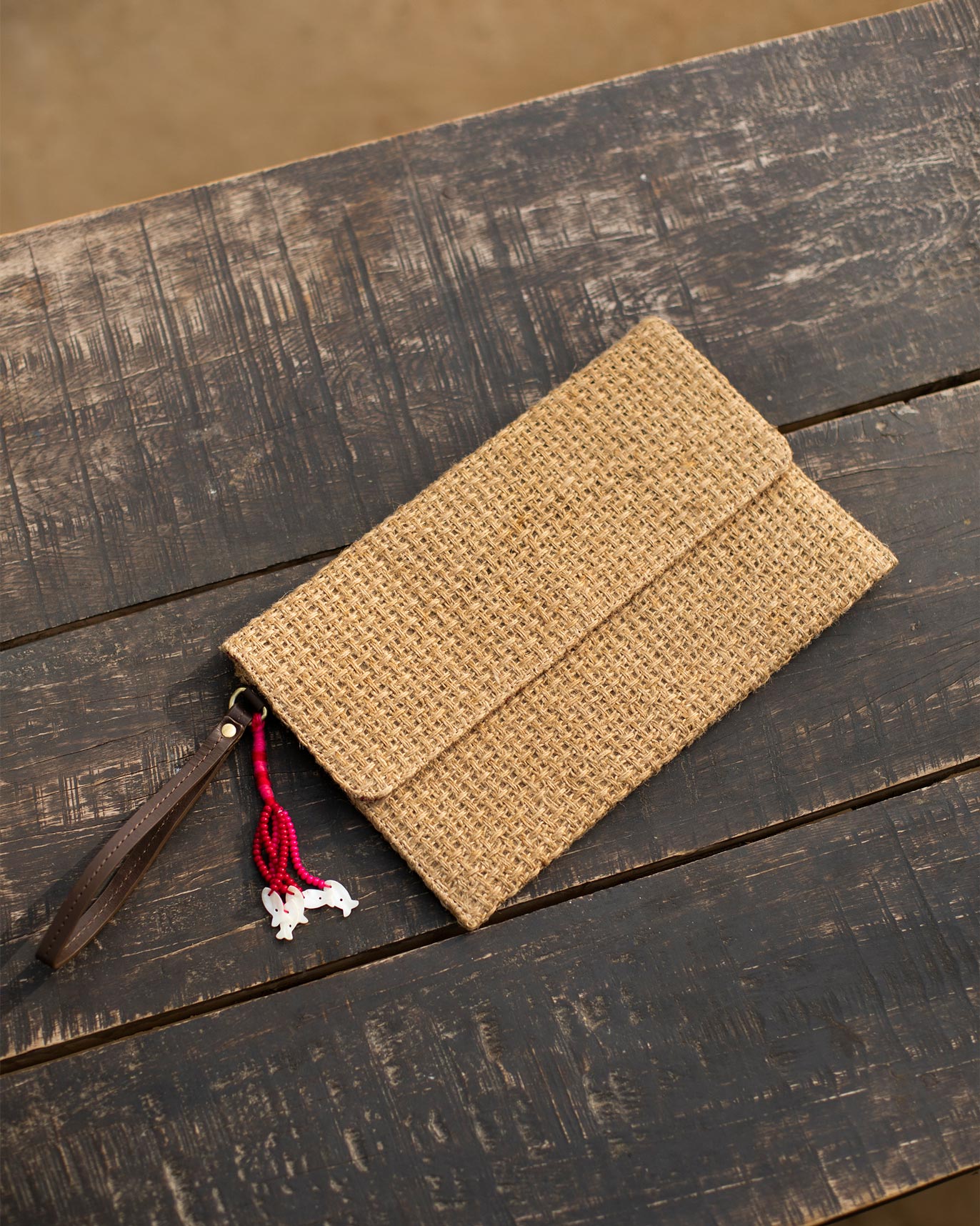 Riverine Clutch - Brown