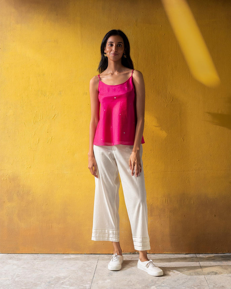 Stitch Pants - Ivory