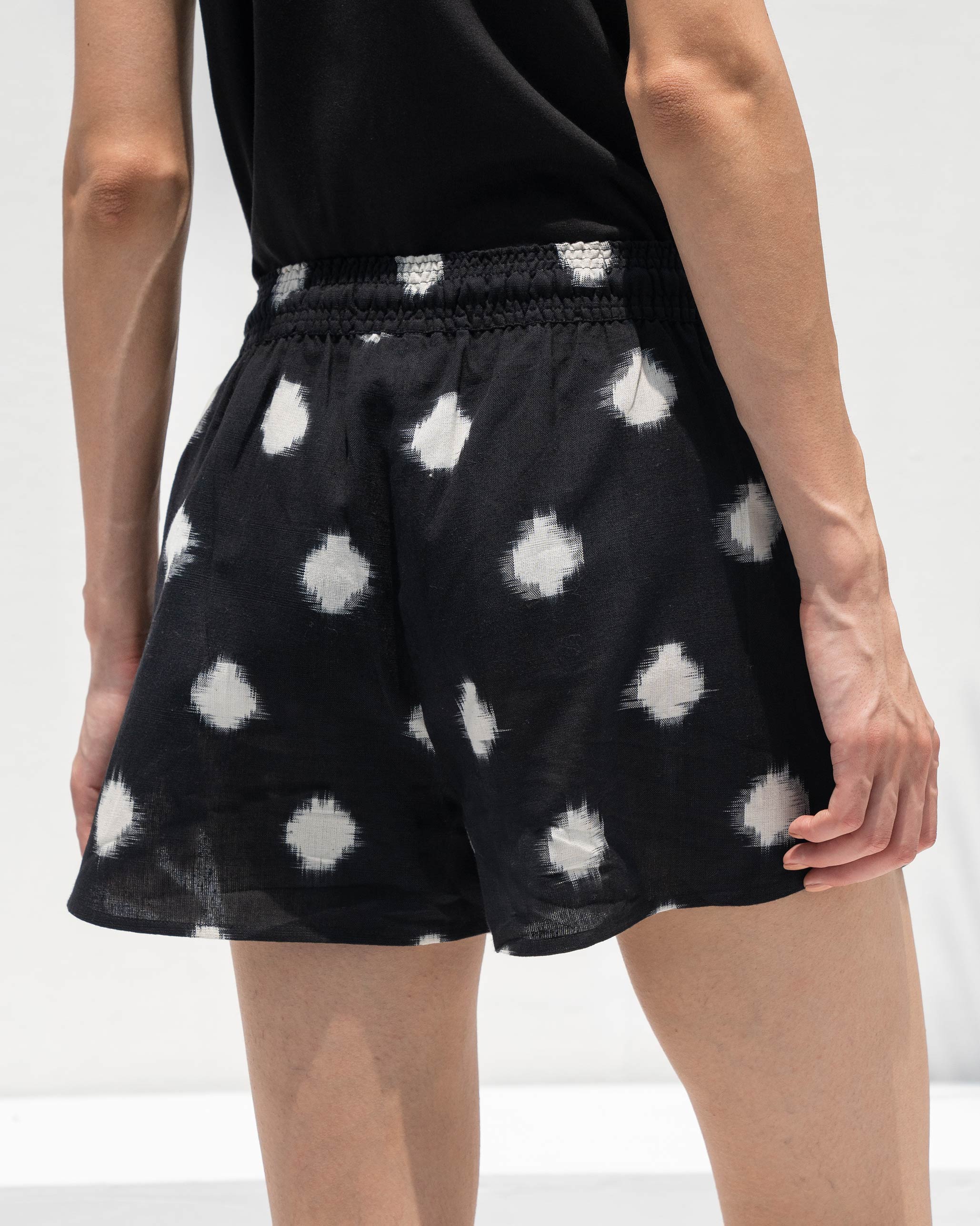 Serena Shorts - Black & White