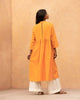 Waist Gathered Kurta - Orange