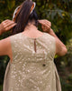 Side Elastic Dress - Tan