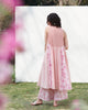 Sleeveless A-line Kurta - Pink