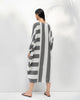 Serene Dress - Black & White