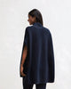 Turtle Neck Top - Navy