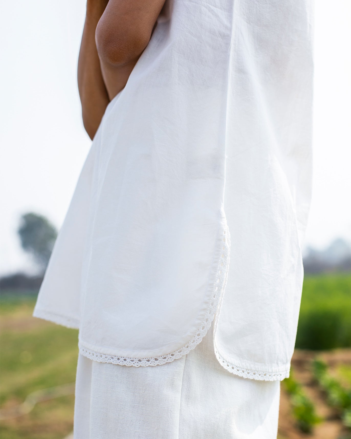 V-Neck Camisole - Ivory