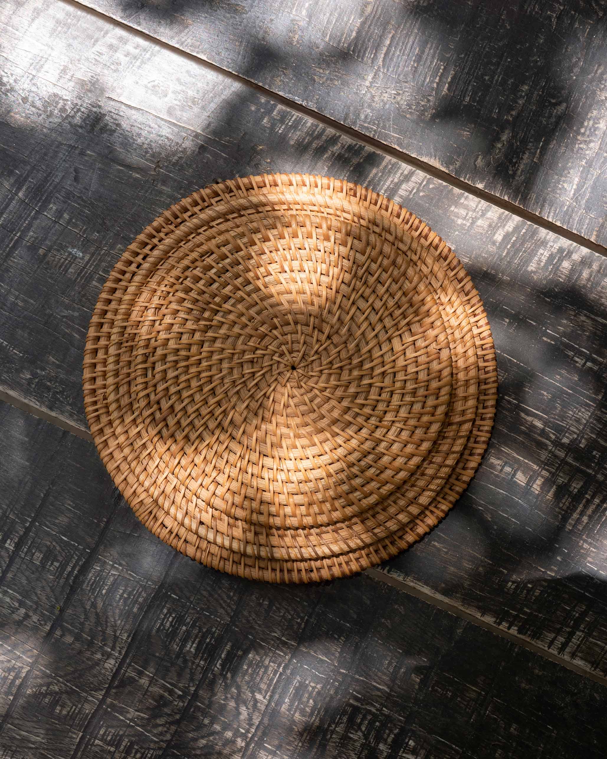 Rattan Trivets (Set of 3)