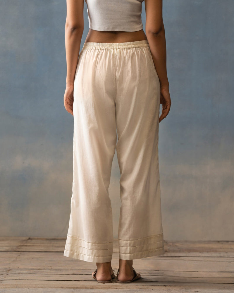 Stitch Pants - Ivory