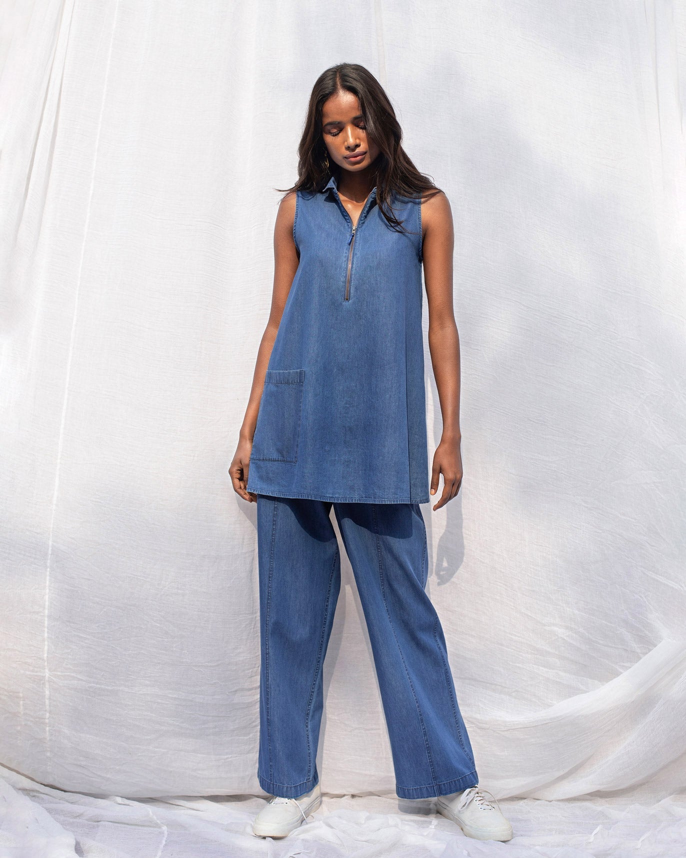 Teesta Trousers - Blue