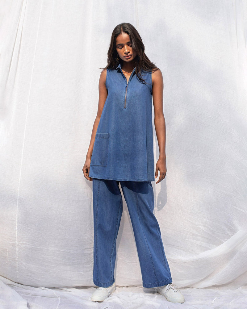 Teesta Trousers - Blue
