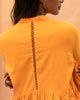 Waist Gathered Kurta - Orange
