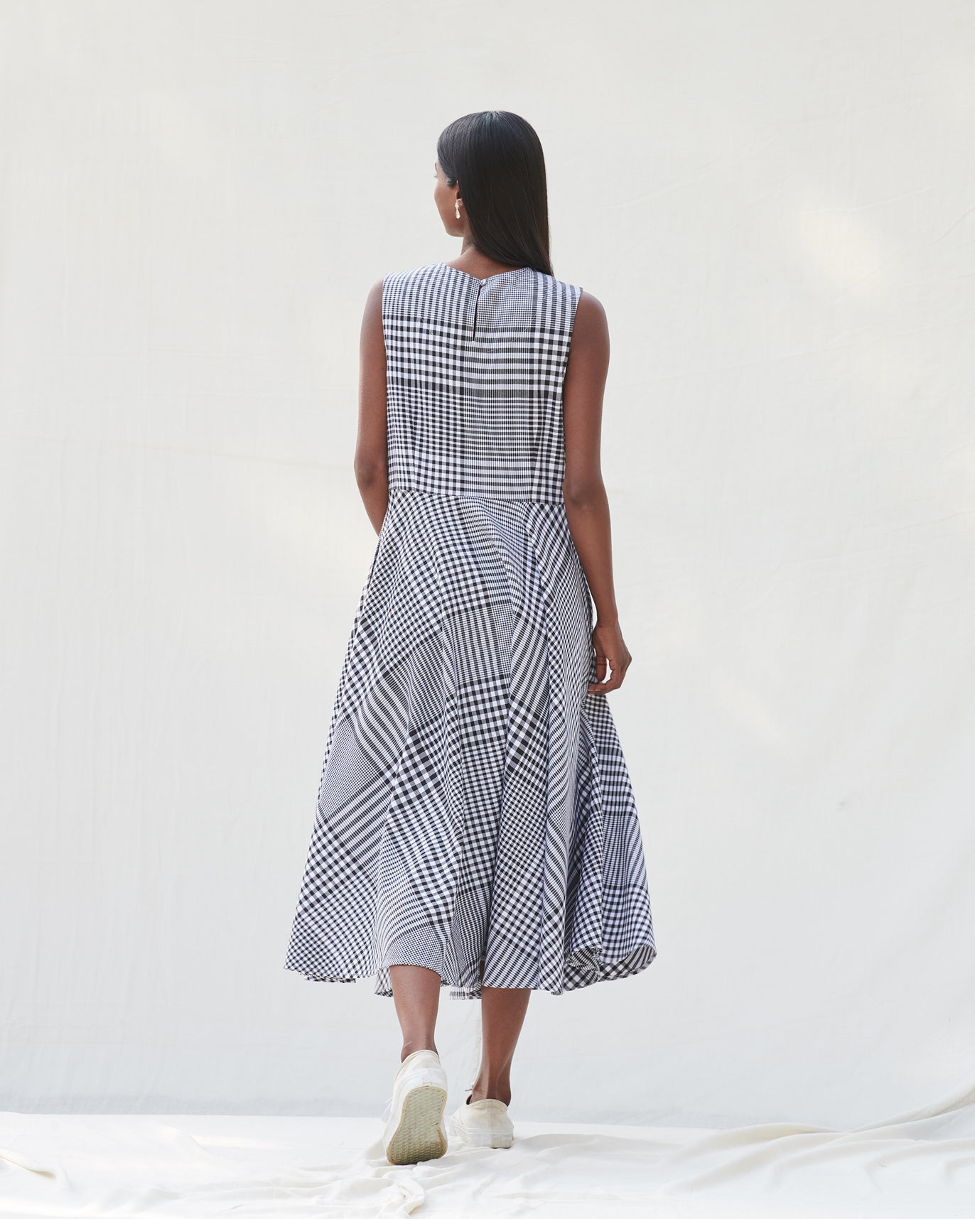 Yoroi Dress - Black & White