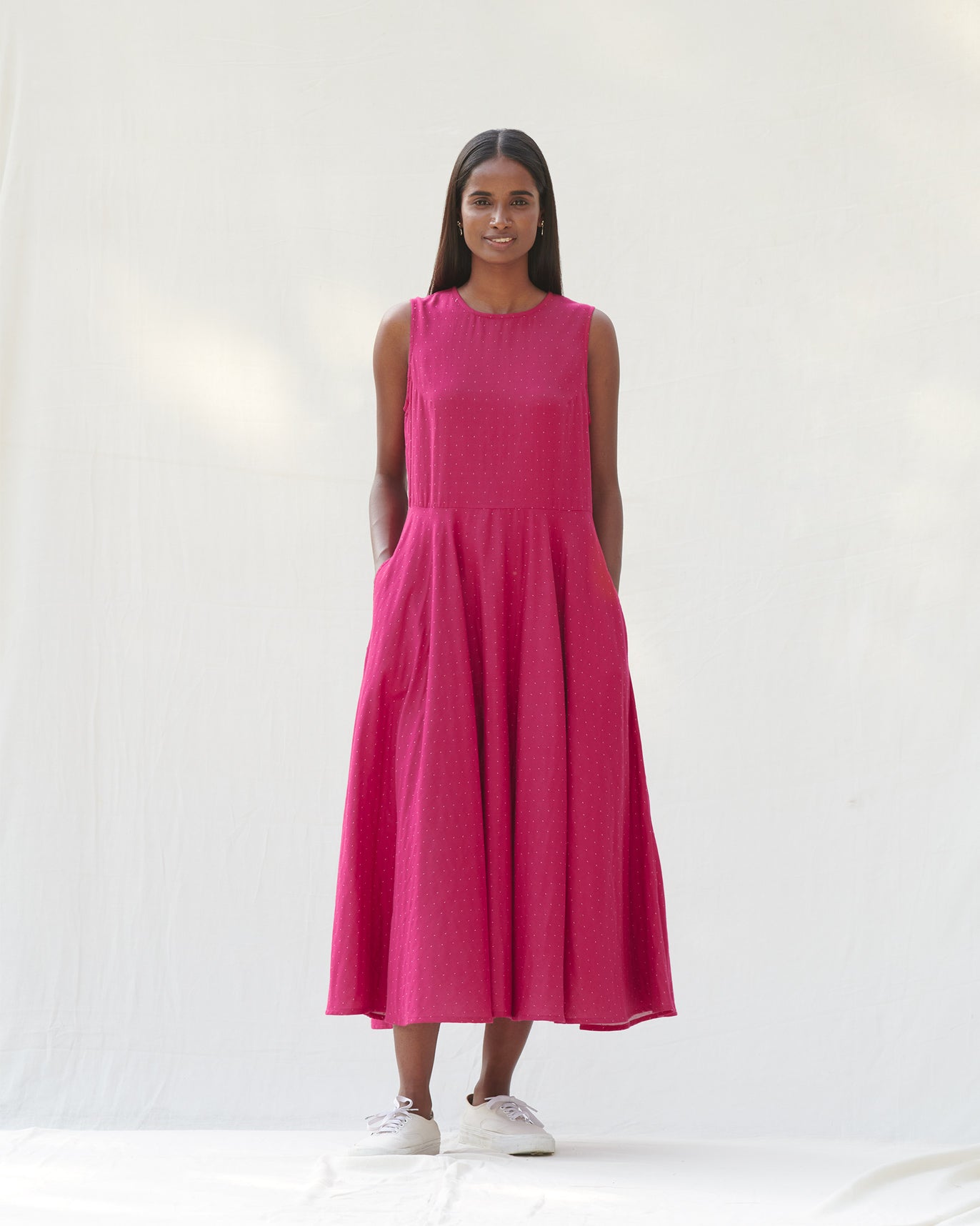 Yoroi Dress - Fuchsia