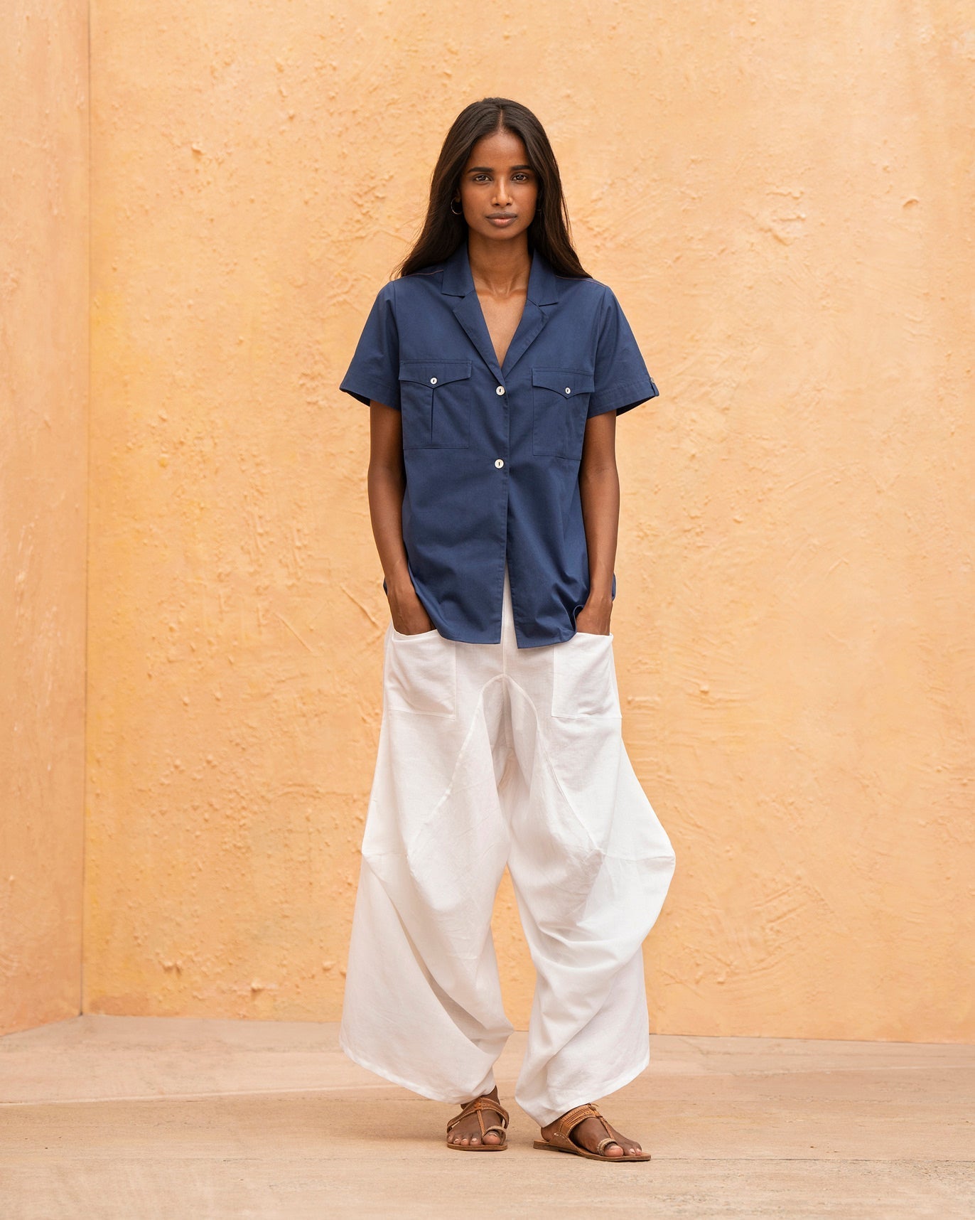 Savannah Top - Navy