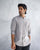 Nawab Shirt - Charcoal Stripe