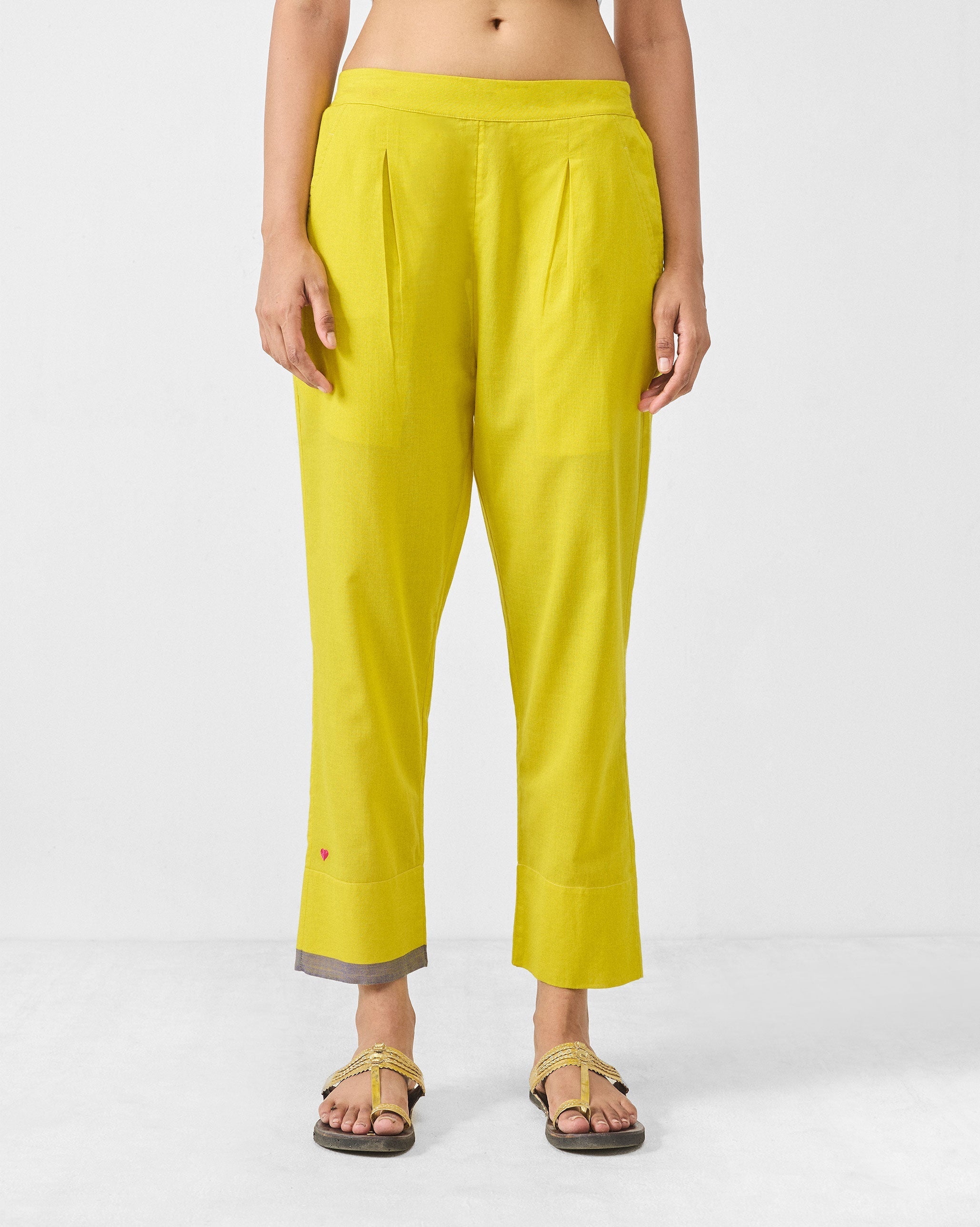 Madagascar Pants - Chartreuse