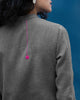Classic Mid Length Kurta - Charcoal