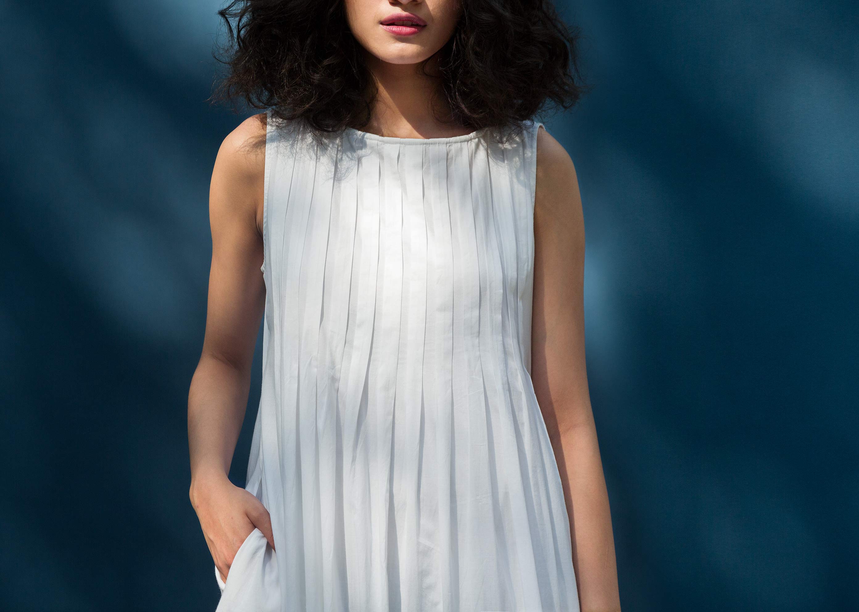 Kou Ban Kurta - White