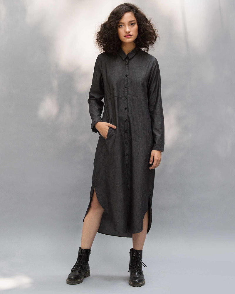 Pristine Dress - Charcoal