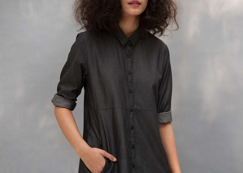 Pristine Dress - Charcoal