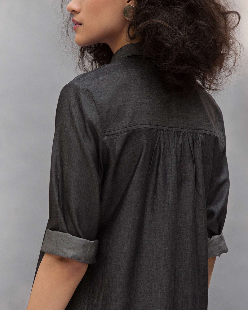 Pristine Dress - Charcoal