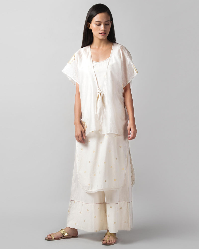 Front-Tie Overlay - Ivory