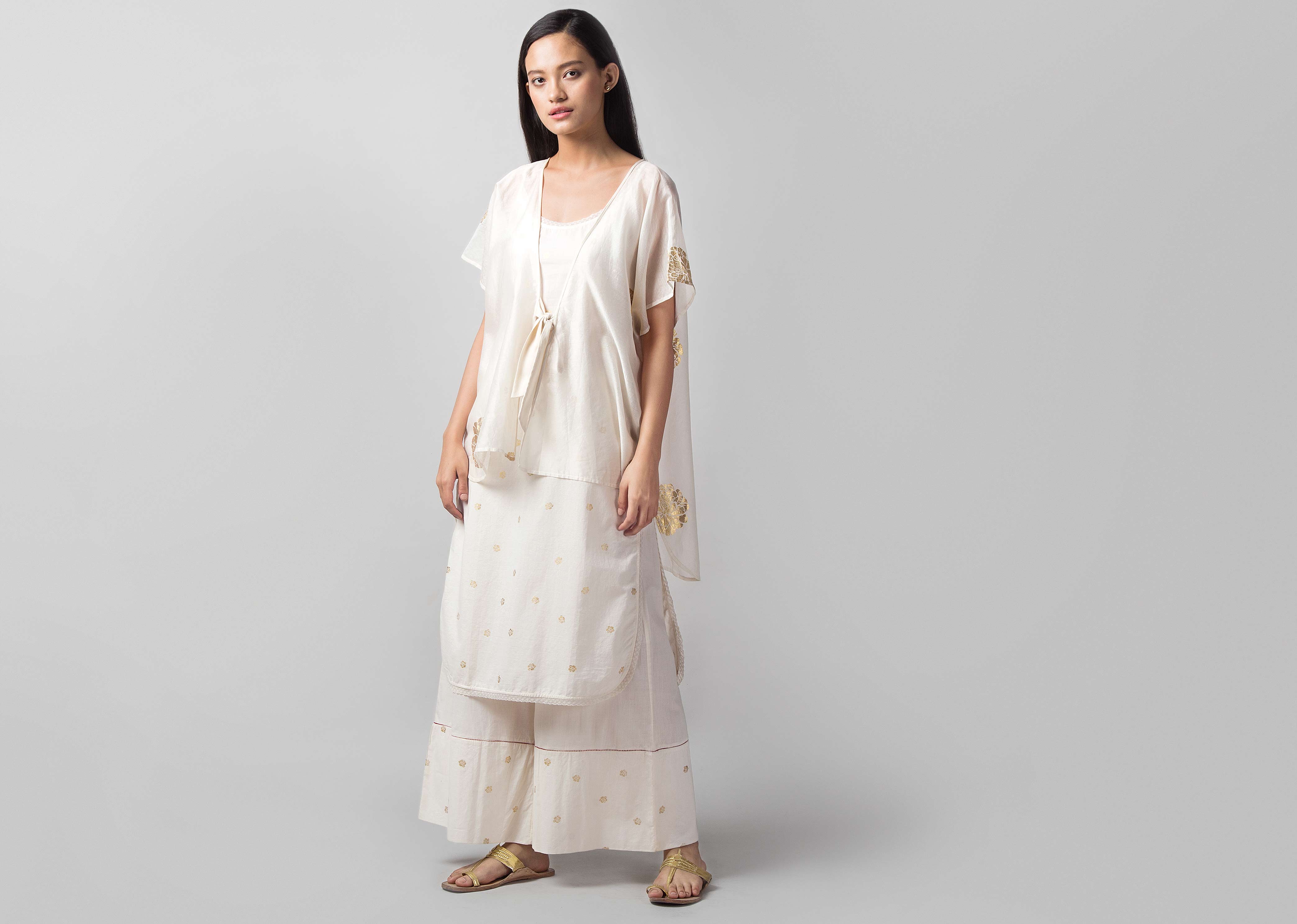 Front-Tie Overlay - Ivory