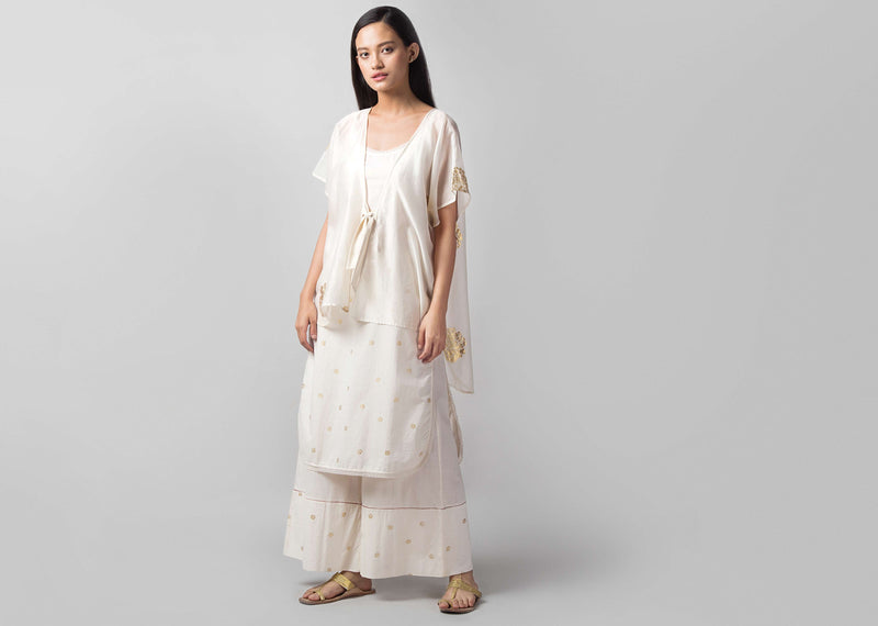 Front-Tie Overlay - Ivory