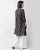 Greet The Sun Kurta - Black