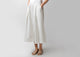 Double Pleat Culotte - Ivory