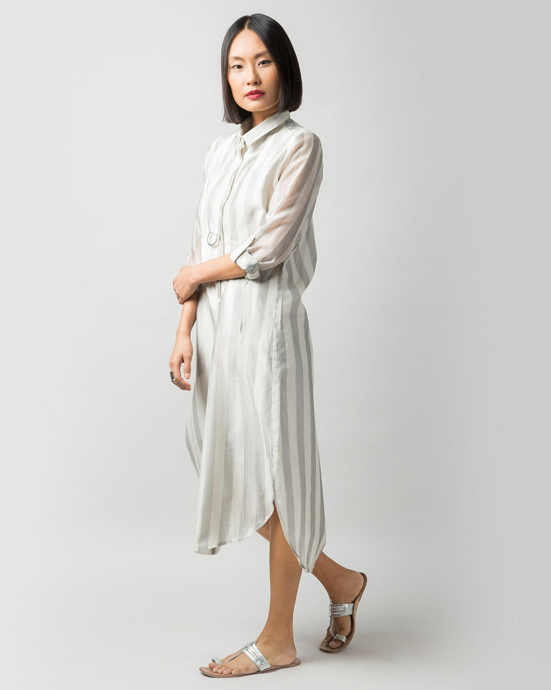 Pristine Big Stripe Dress