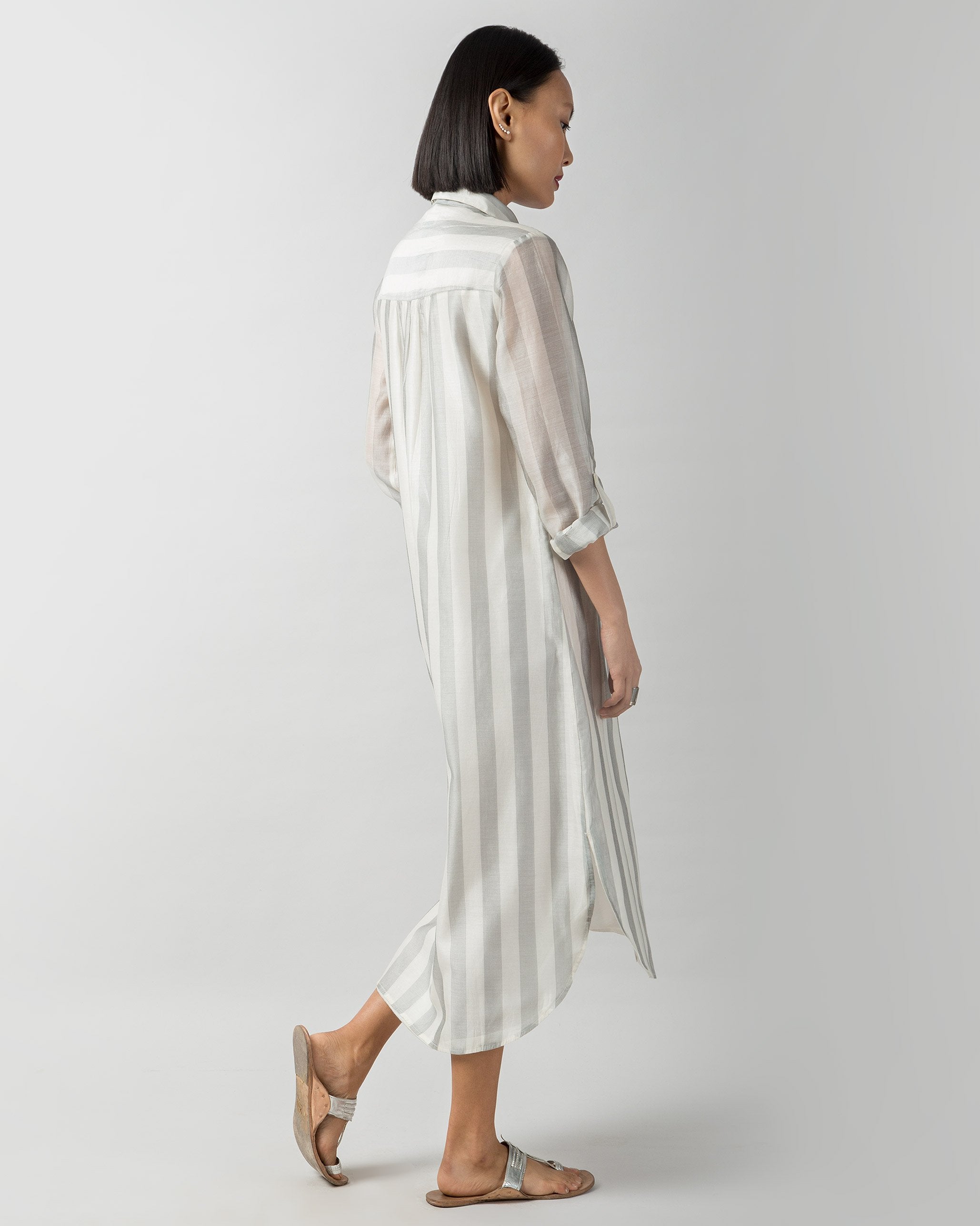 Pristine Big Stripe Dress