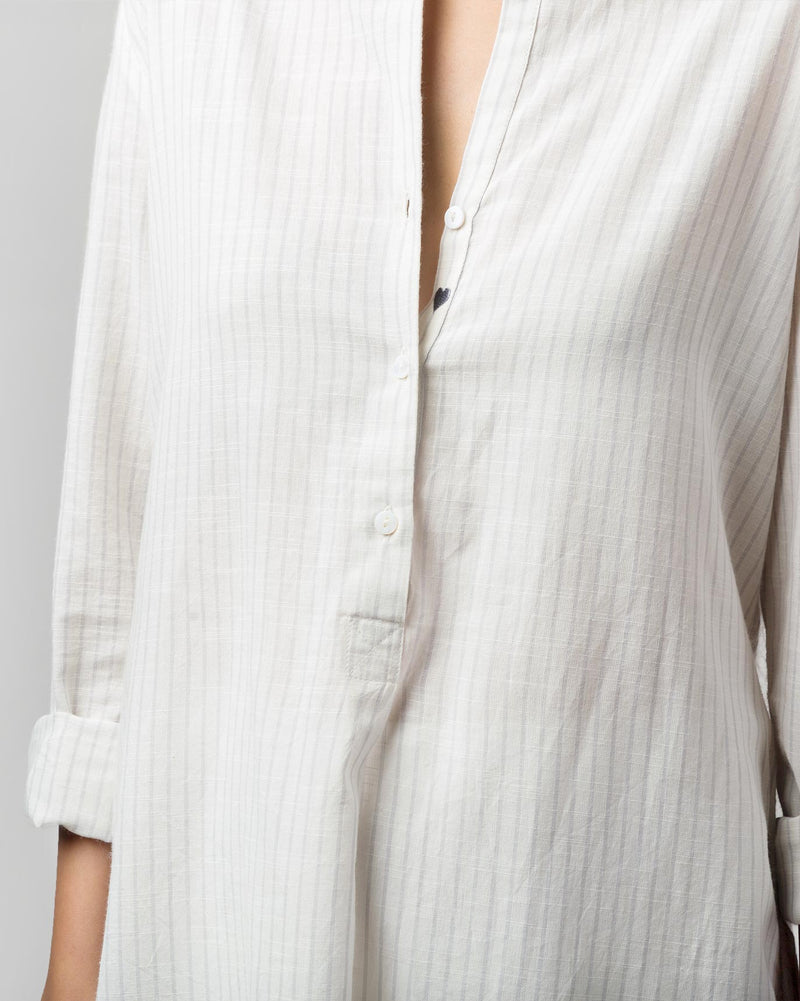 Classic Long-Length Kurta - Grey